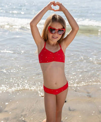 Pq Swim - Kids Heart Anna Bikini Set