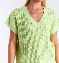 Brodie Cashmere - SPRING STITCH TEE