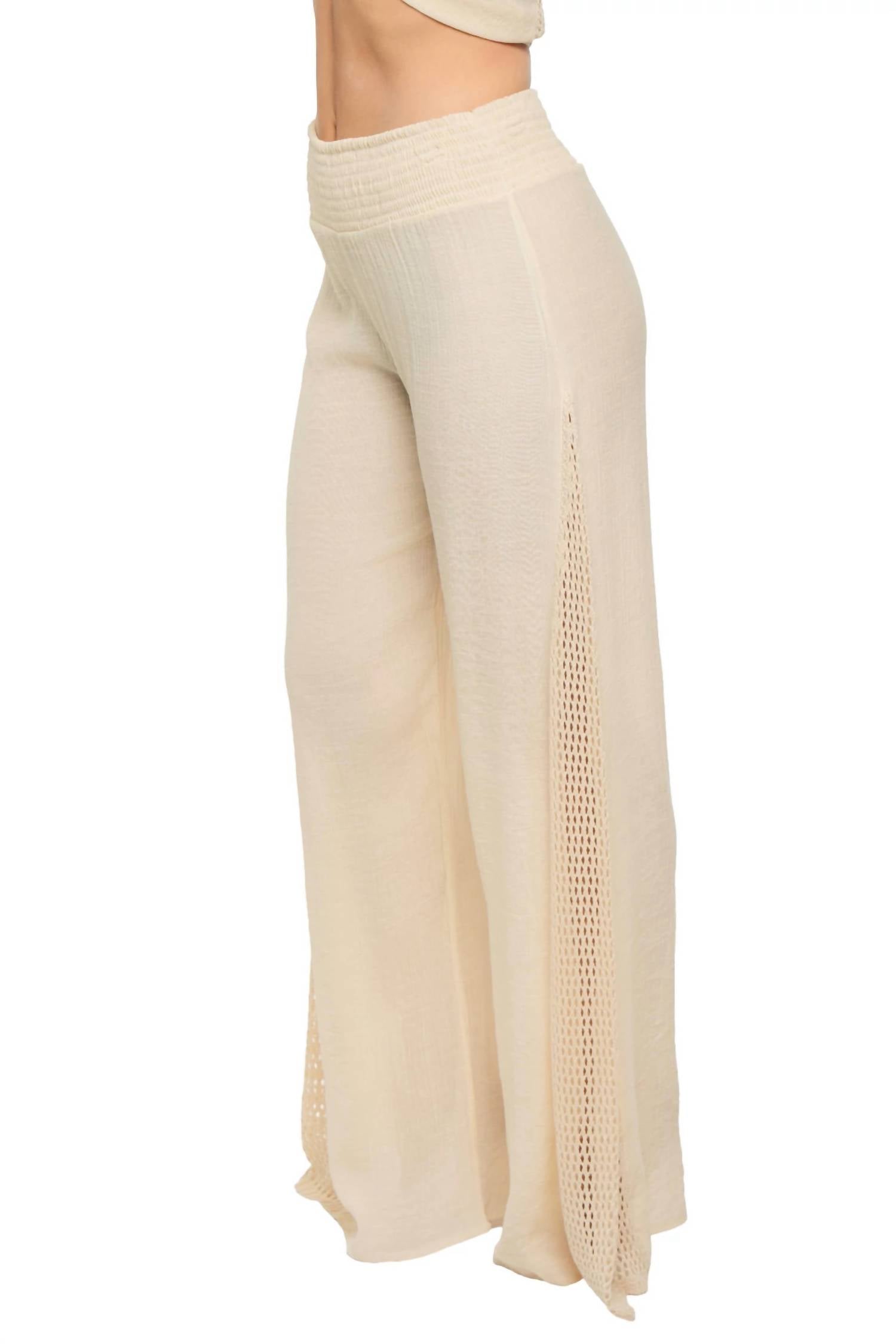 Elan - Smocked Waist Pants