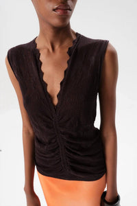 Maria Cher - Olaya Winona Sleeveless Top