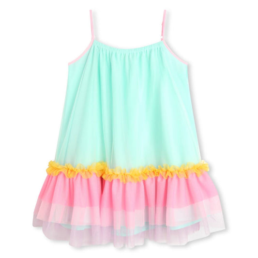 Billieblush - Girls Tulle Spaghetti Strap Dress