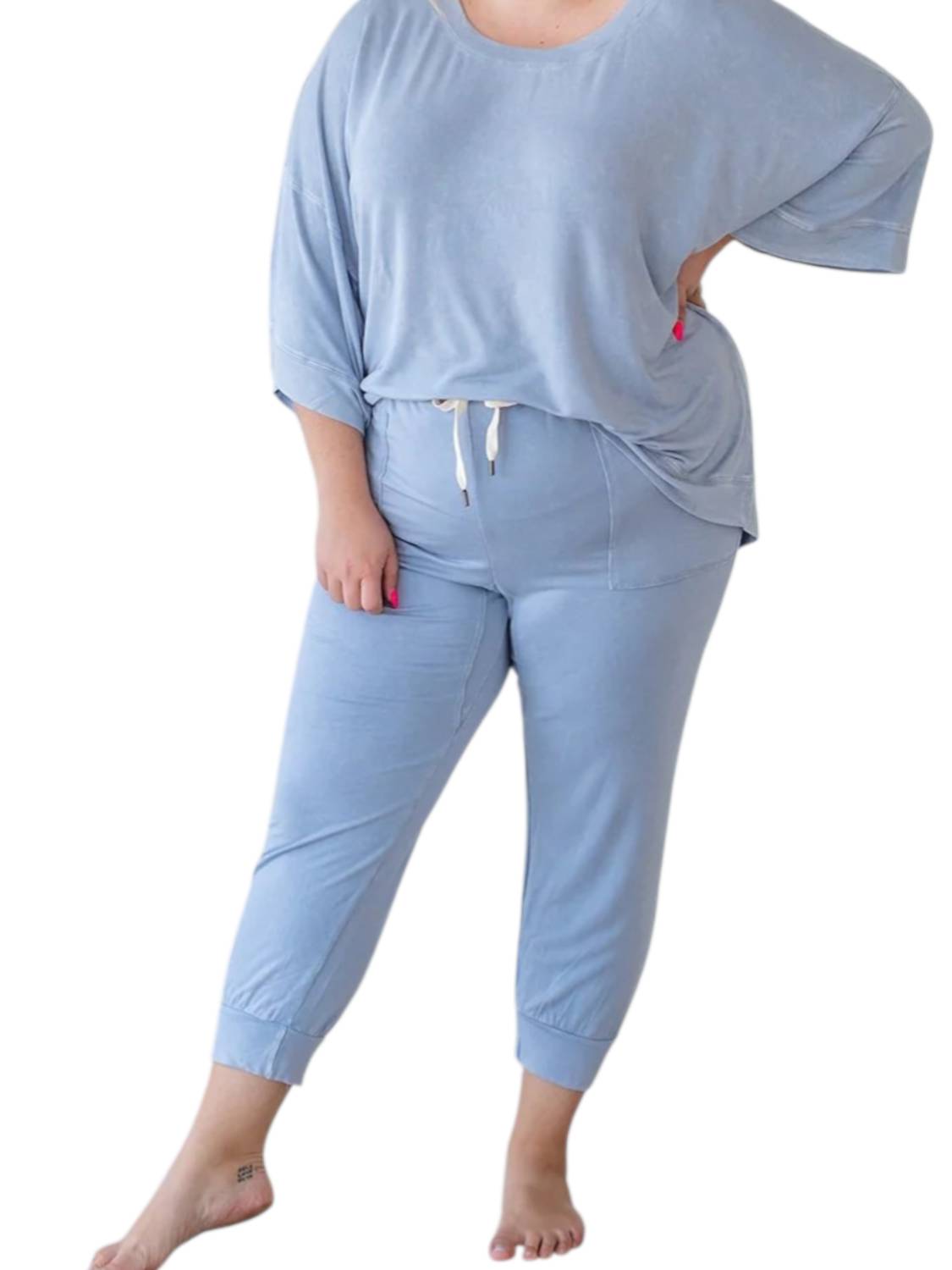White Birch - Lazy Weekend French Terry Joggers