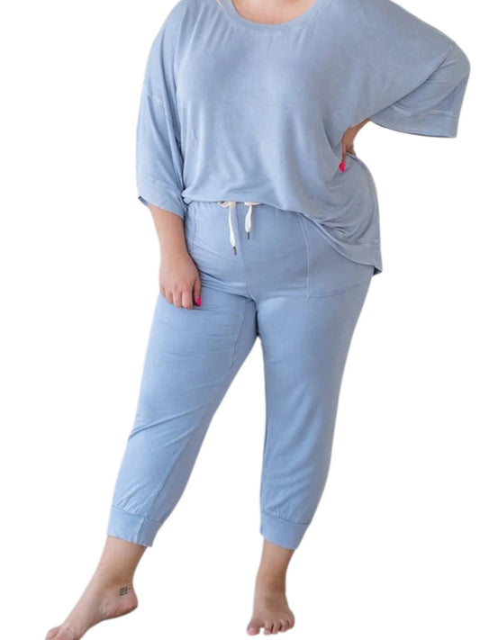 White Birch - Lazy Weekend French Terry Joggers