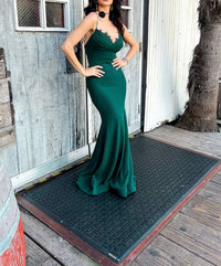Little Secret Of Mine - Low Cut Mermaid Dress