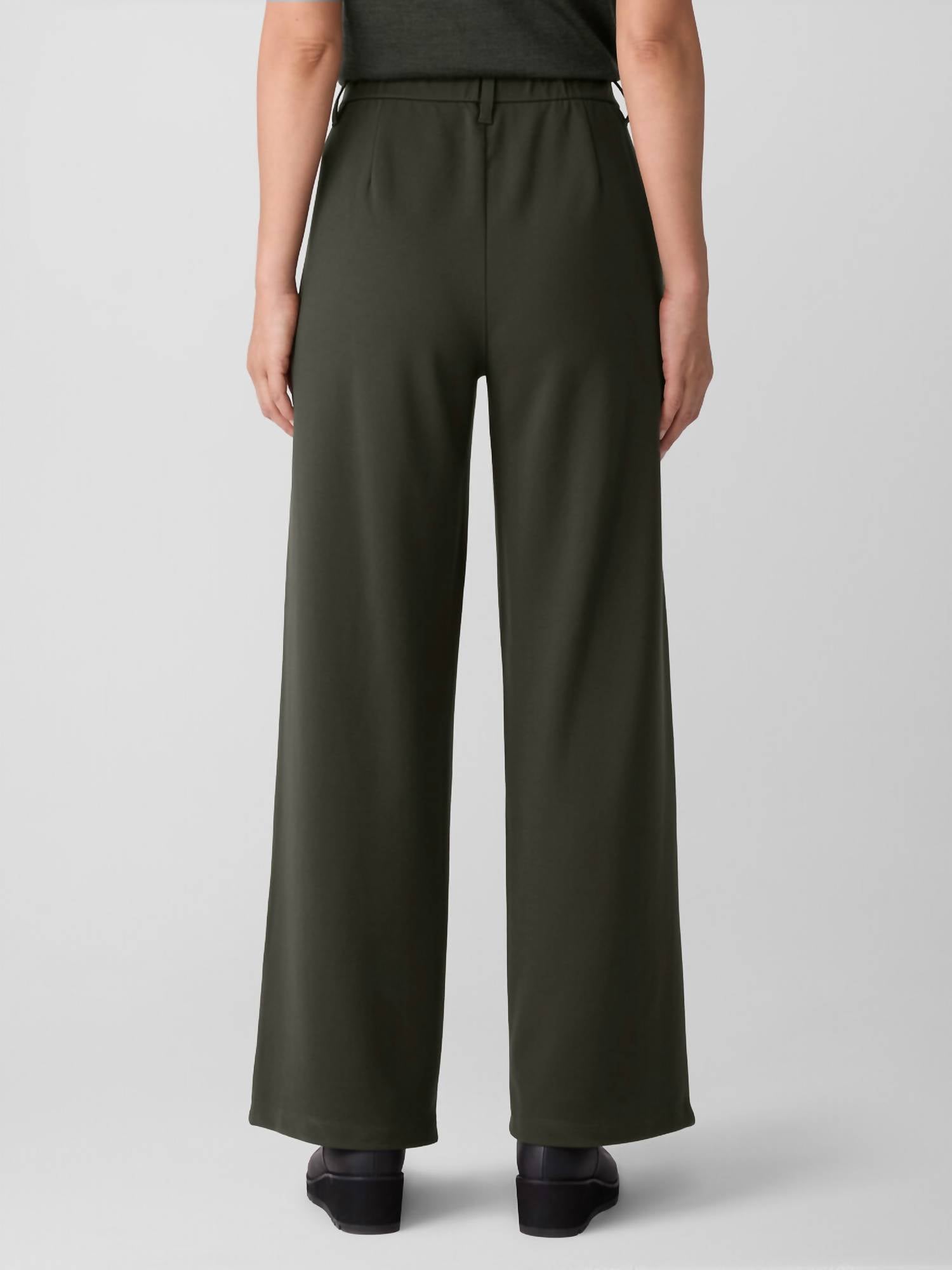 Eileen Fisher - Wide Leg Ponte Pants