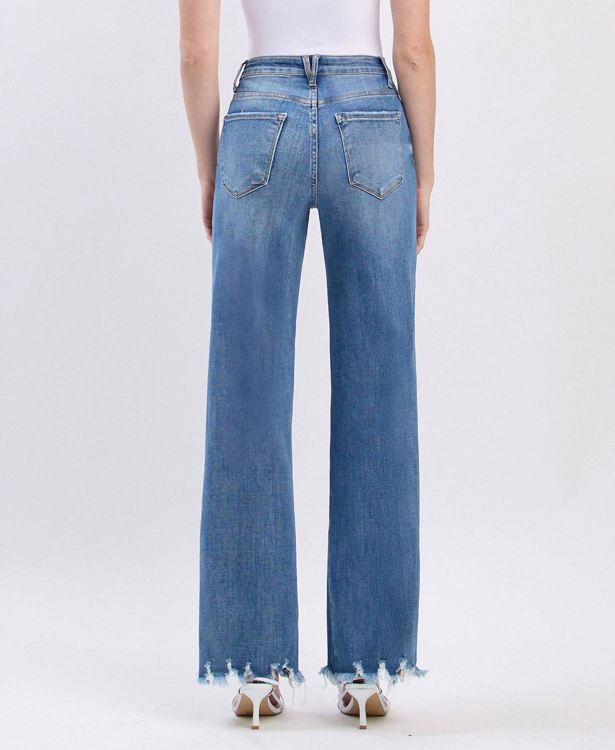 Lovervet - Alessia Tummy Control 90's High Rise Loose Jeans