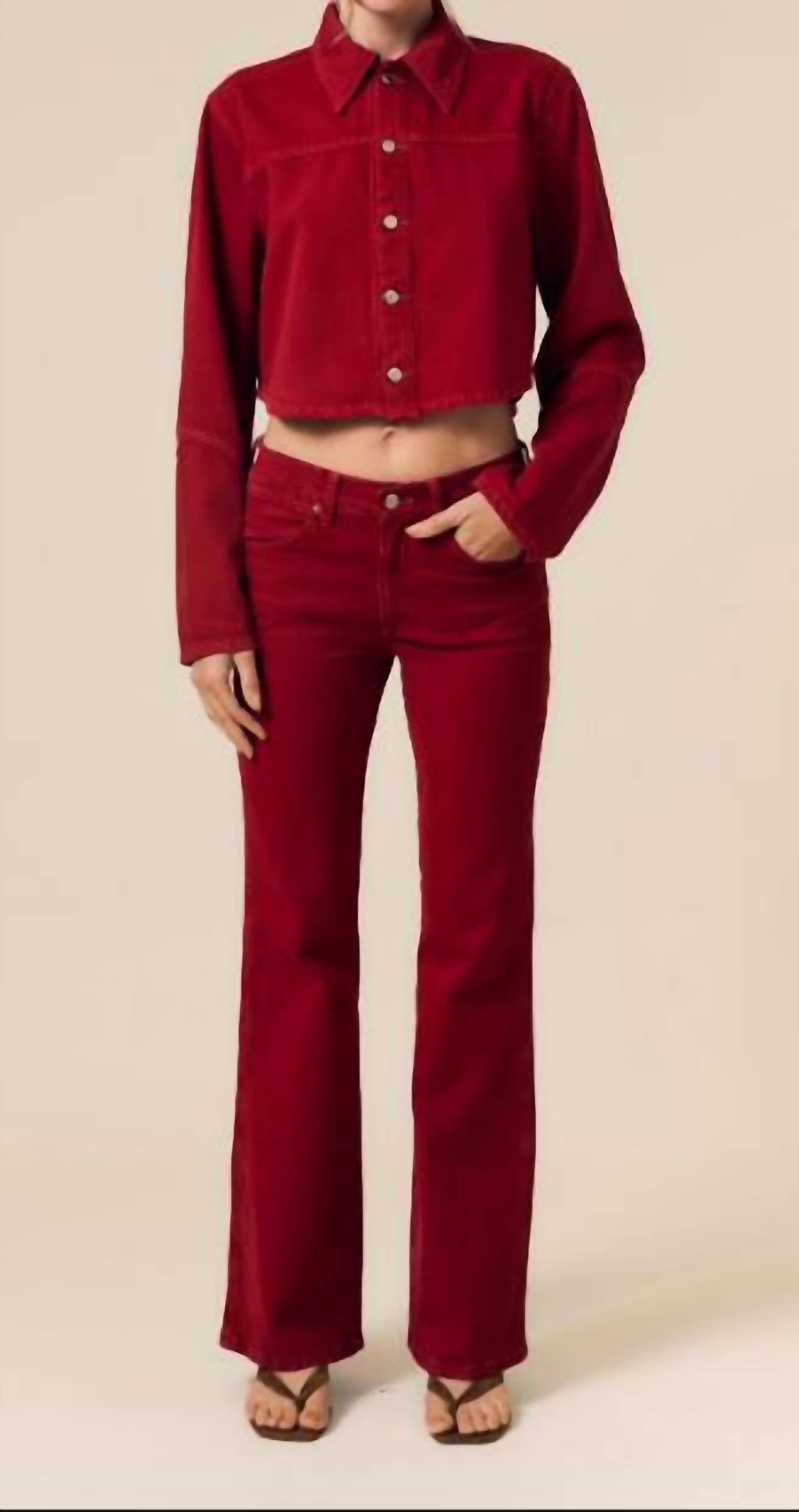 Le Jean - Cowboy Bootcut Pants