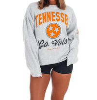’47 - Stoney Clover Lane Tennessee Relay Glitter Arch Oversized Sweatshirt