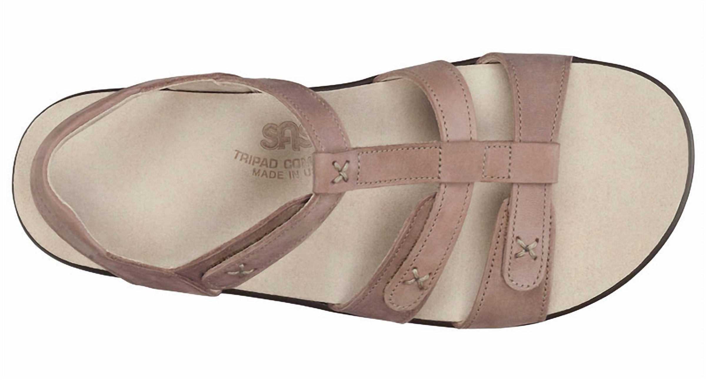 SAS Women's Sorrento Sandal in praline 1 - women's sandal - detail view