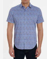 Robert Graham - Lunar Phase Short Sleeve Button Down Shirt