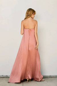 Dress Forum - Pleated Maxi Column Dress
