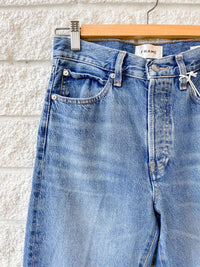 Frame - Women's Vertical Crop Straight Jeans