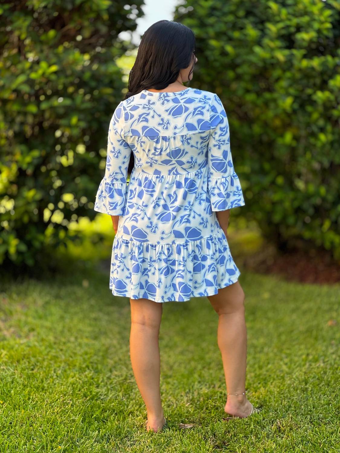 Mary Square - Laguna Blossom Mini Dress