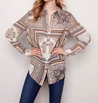 Charlie B - Crepe Blouse Blouse