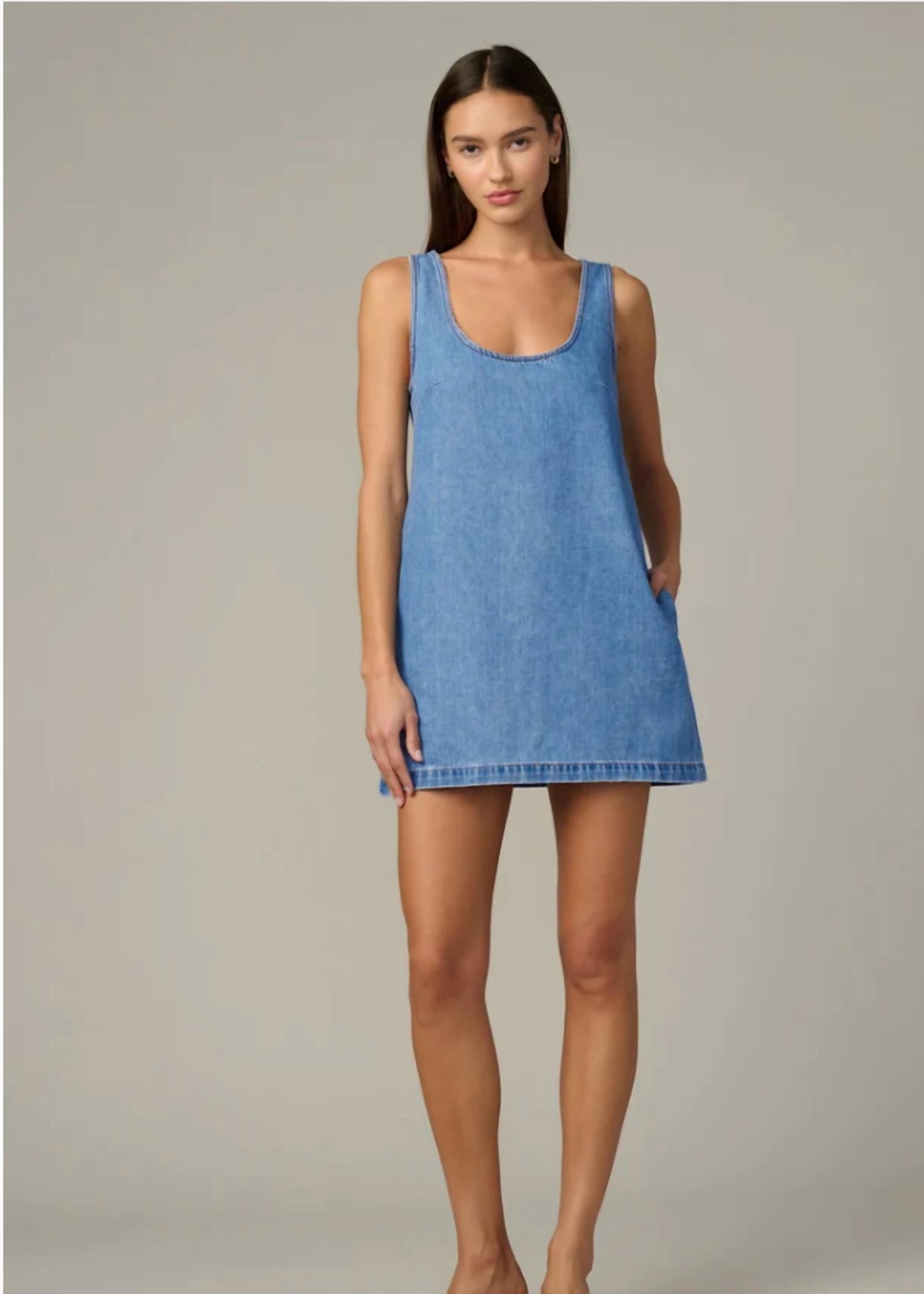 Joe'S Jeans - Scoop Neck Mini Dress