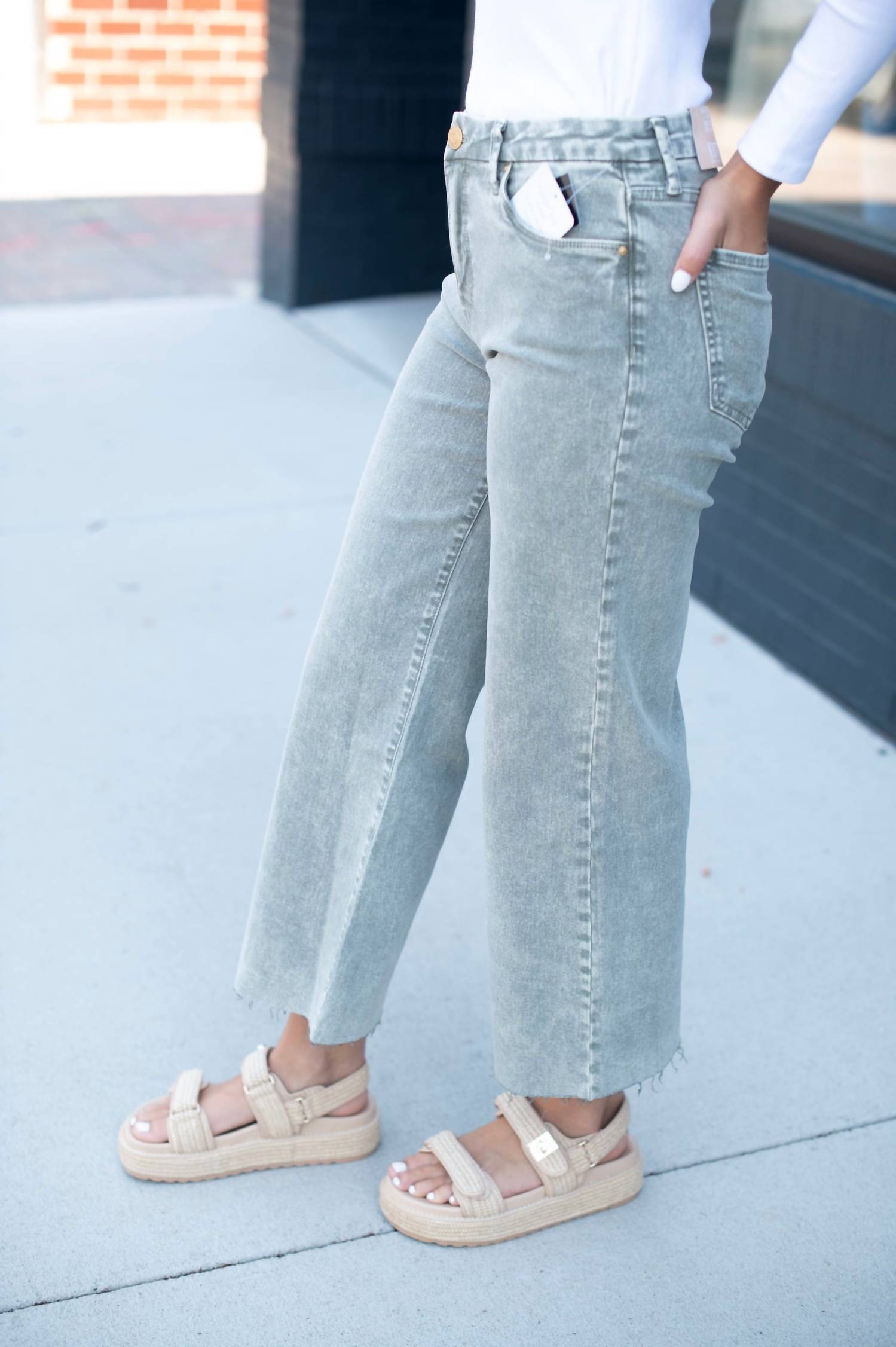 Kut From The Kloth - Meg High Rise Fab Ab Wide Leg Jeans