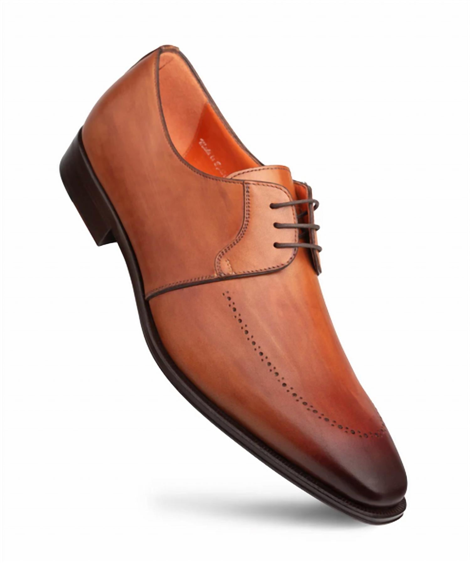 Mezlan - Men's Apron Toe Derby Shoes