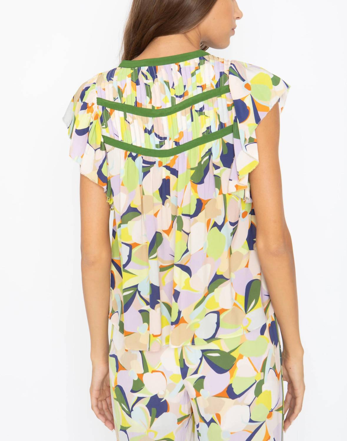 Caballero - Ava Retro Flower Top