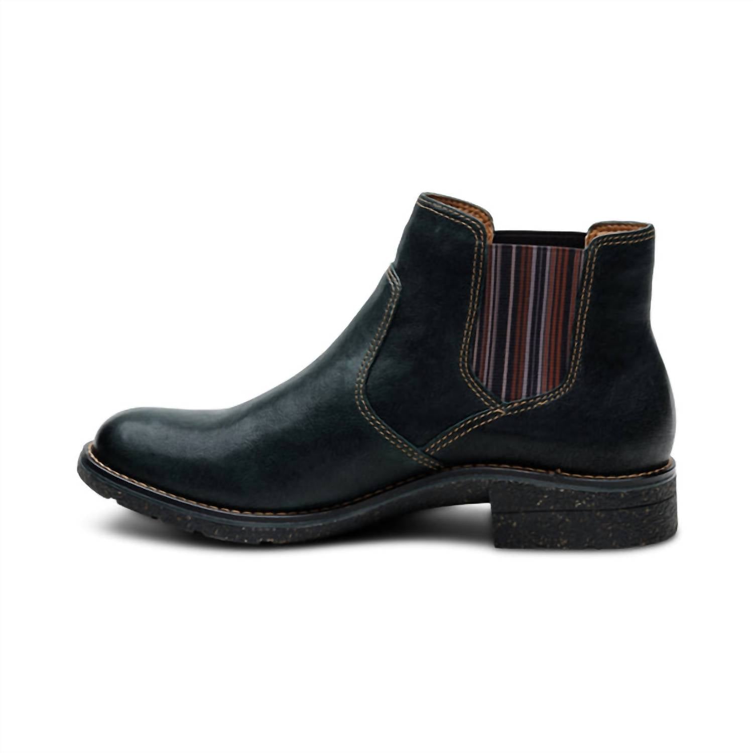 Aetrex Women's Kaylee Arch Support Chelsea Boots in dark green - women's shoe - view 4