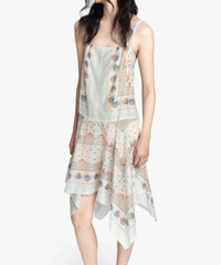 Anna Sui - Heritage Scarf Print Dress
