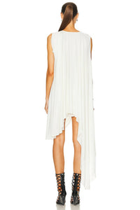 Alaia - ASYMMETRIC DRAPPED MINI DRESS