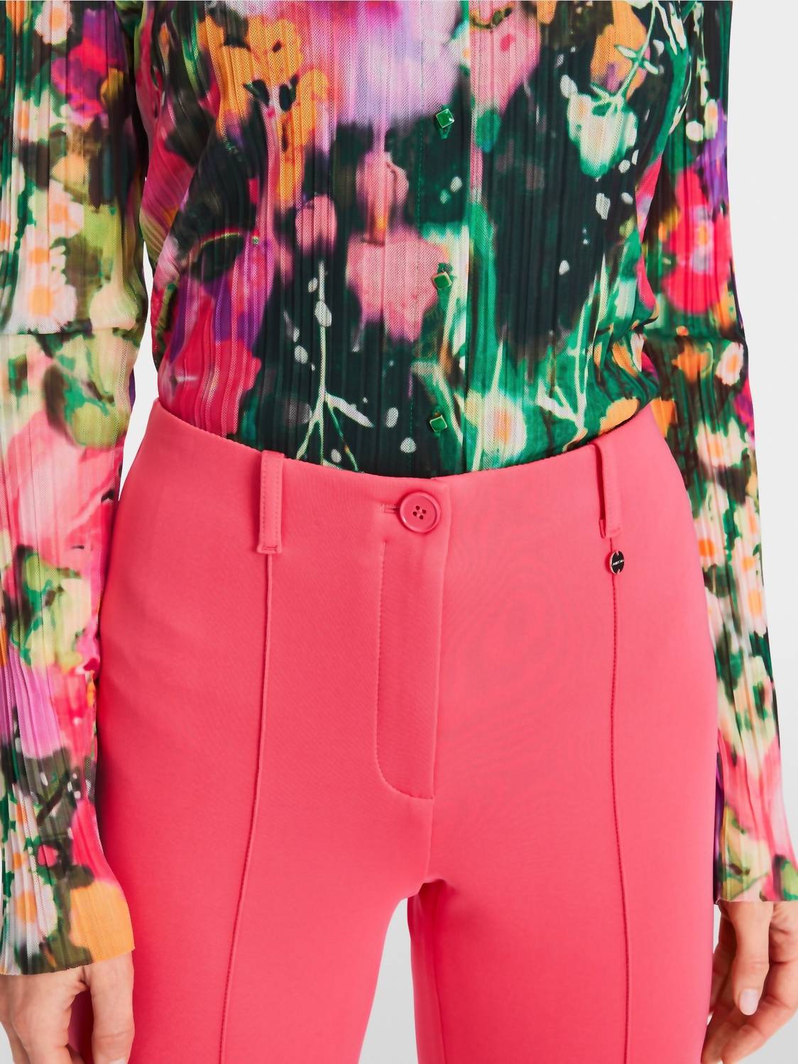 Marc Cain - Sydney Slim-fit Scuba Jersey Trousers