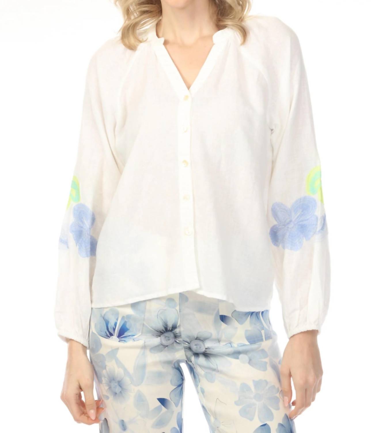 Charlie B - Anise Raglan Sleeve Blouse