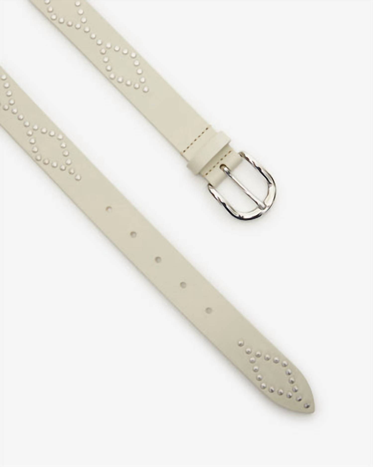 Isabel Marant - Women's Liliana Studded Leather Belt