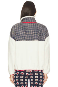 The Great. - Plush Terrain Half Zip Jacket