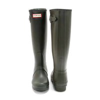HUNTER Women's Original Tall Rain Boot in black - women's shoe - view 4