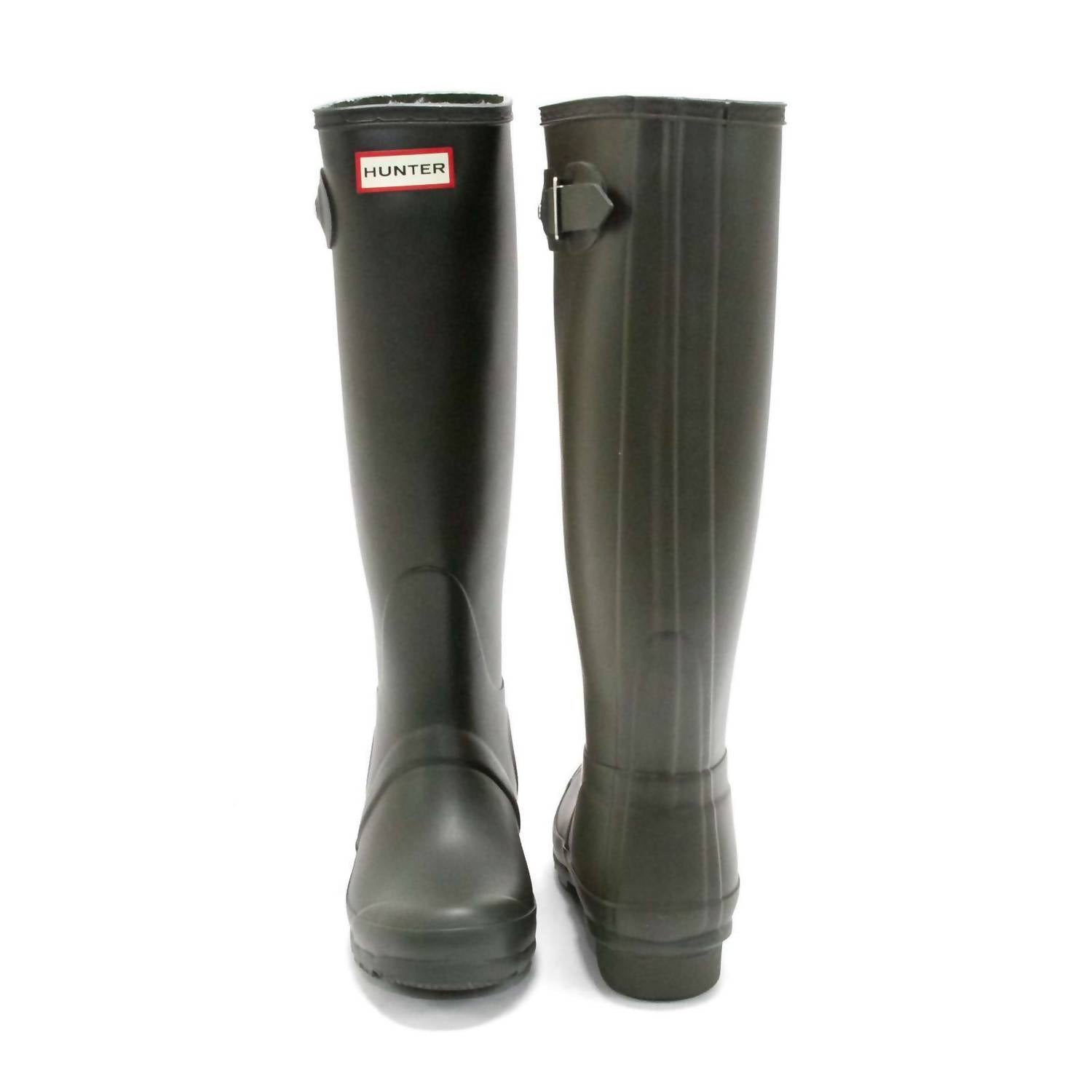 HUNTER Women's Original Tall Rain Boot in black - women's shoe - view 4
