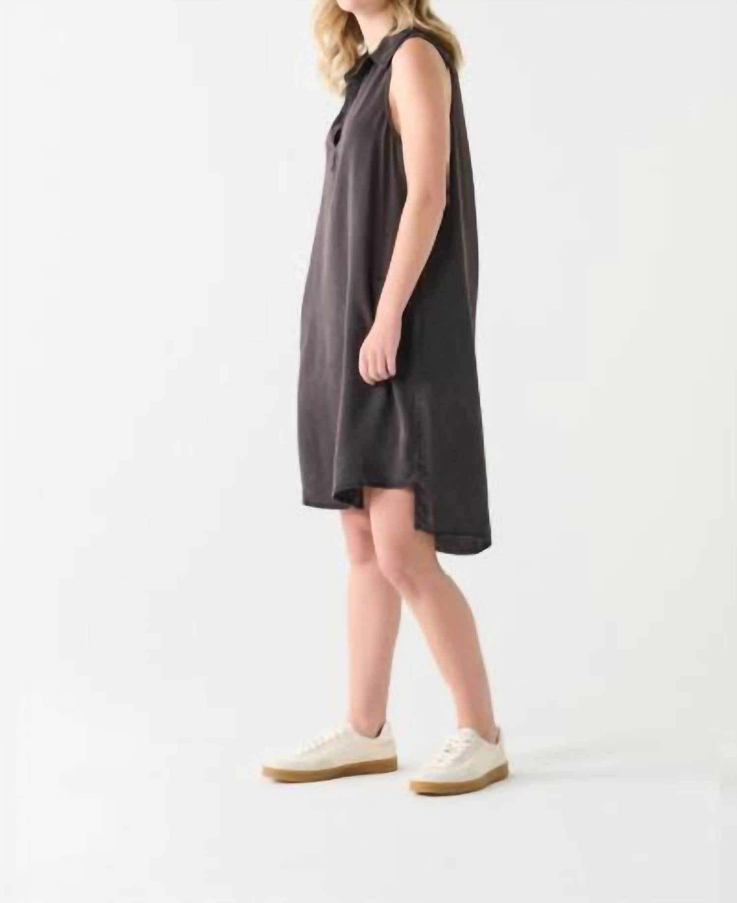 Dex - A-LINE TENCEL KNEE LENGTH DRESS