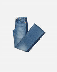 RE/DONE Women's Californian Mid 70’s Jeans in shadow denim - women's jeans - view 7