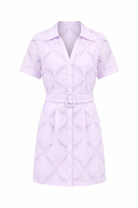 Allison New York - Kennedy Cotton Eyelet Mini Dress