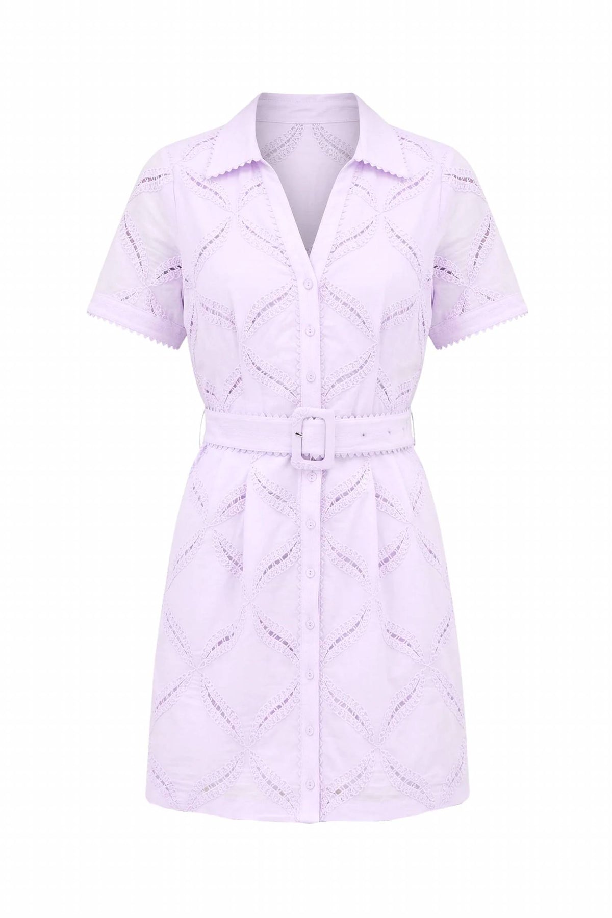 Allison New York - Kennedy Cotton Eyelet Mini Dress