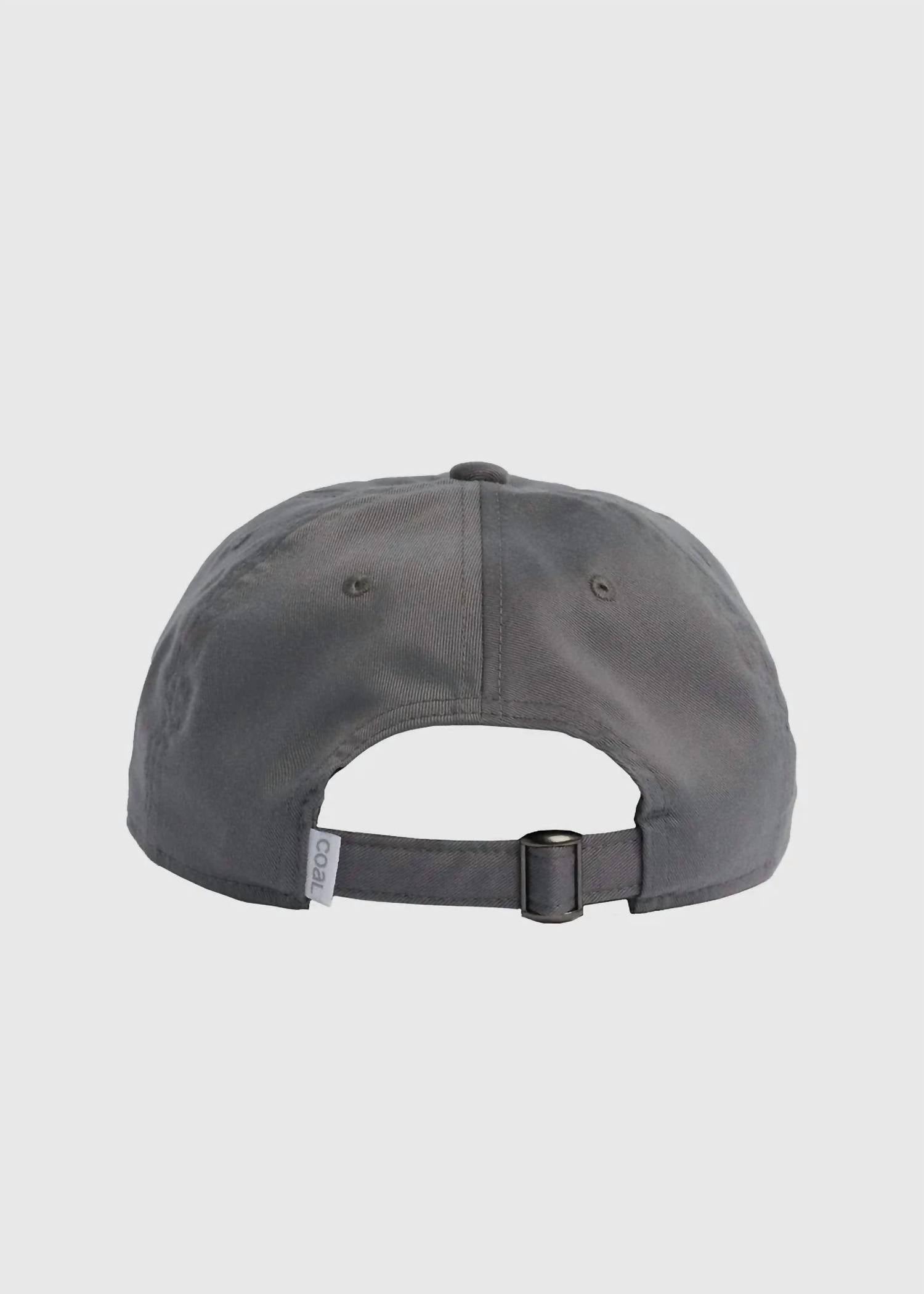 Coal Headwear Unisex Pines Hat in grey - women's hat - detail view