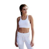 Free People Formation Yoga Sports Bra in white - women's intimate - alternate view