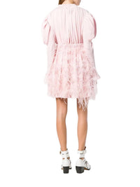 Valentino - Embellished Long Sleeve Mini Dress