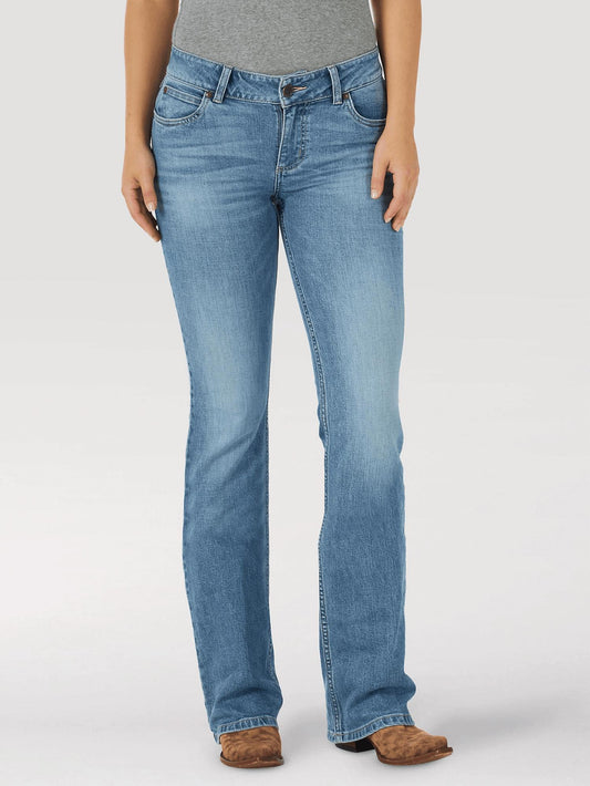 Wrangler - Women's Mid Rise Retro Mae Bootcut Jean