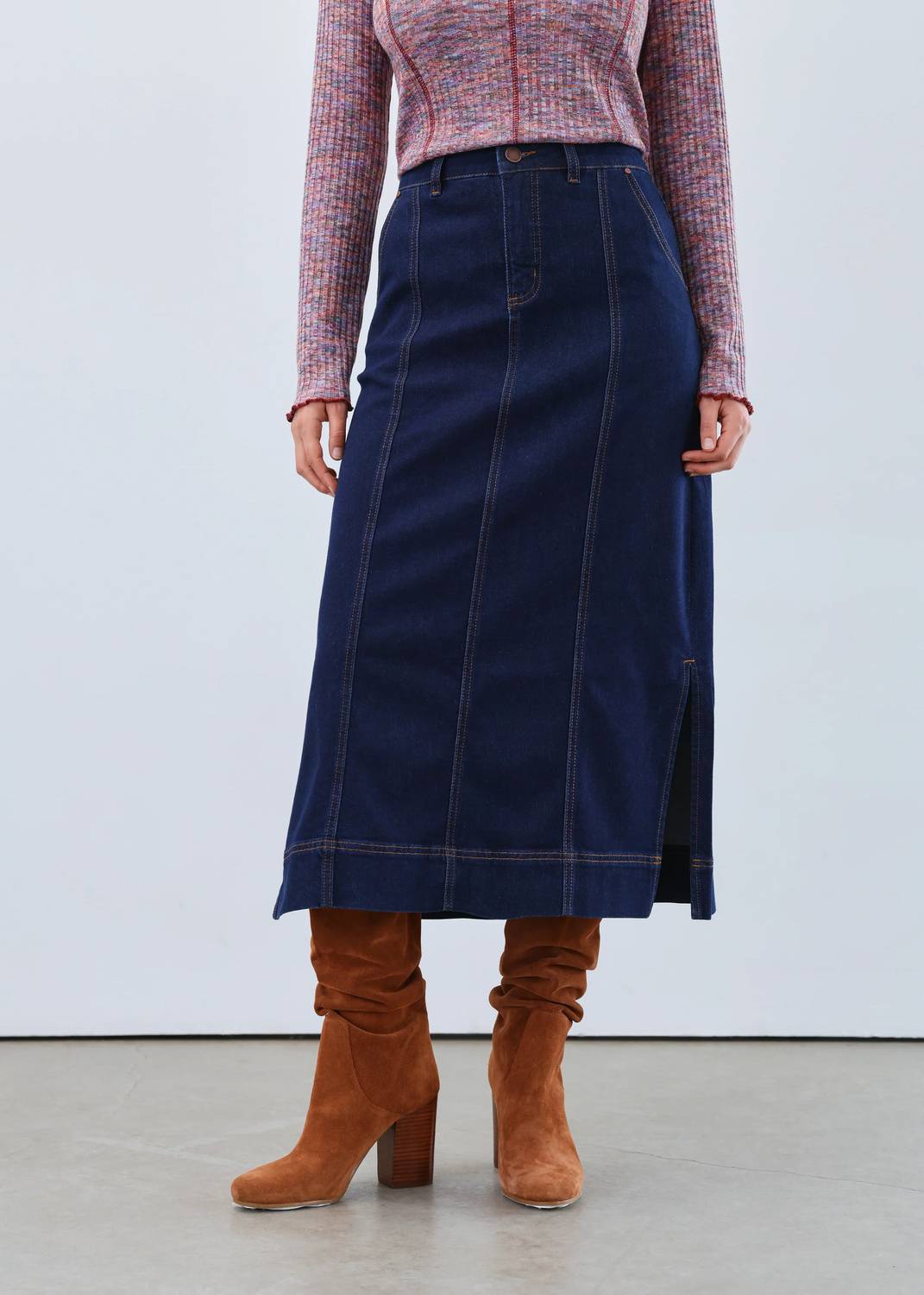 Fdj - Cherie Column Midi Skirt