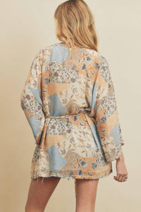 Dress Forum - Farrah Western Floral Kimono