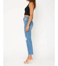 Monkey Ride Jeans - High Waisted Mom Fit Jeans