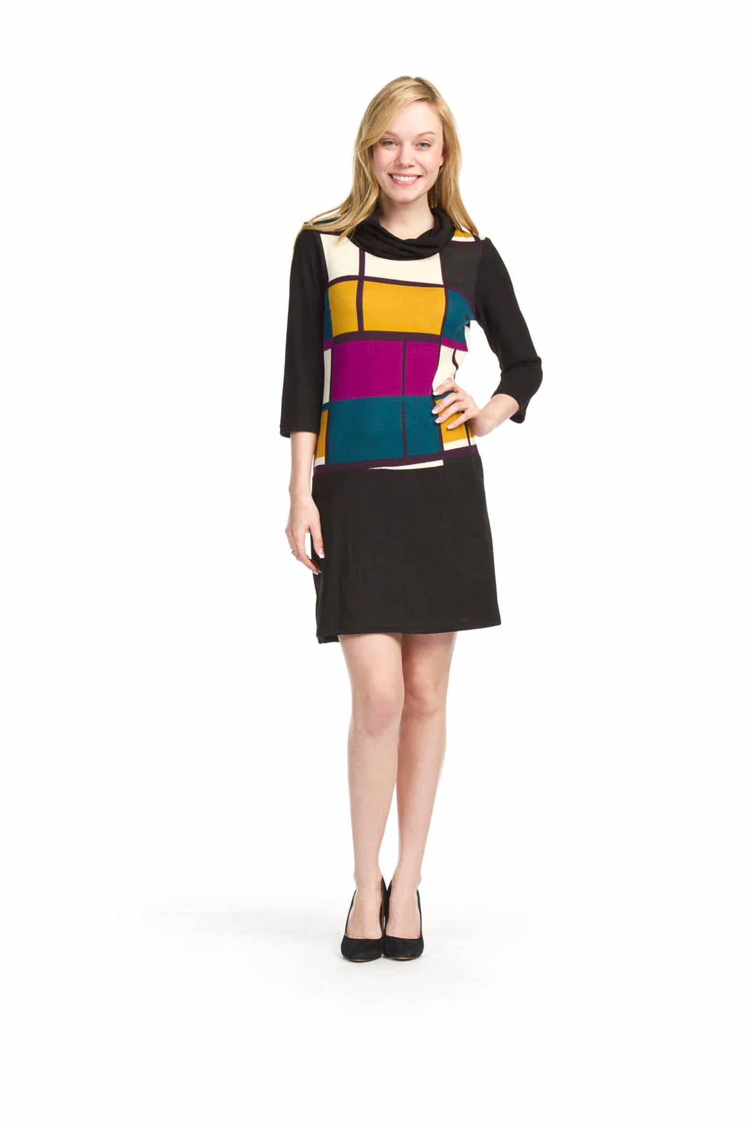 Papillon - Cowl Neck Sleeveless Dress