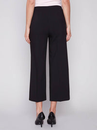 Charlie B - Side Zipper And Wide Leg Pants