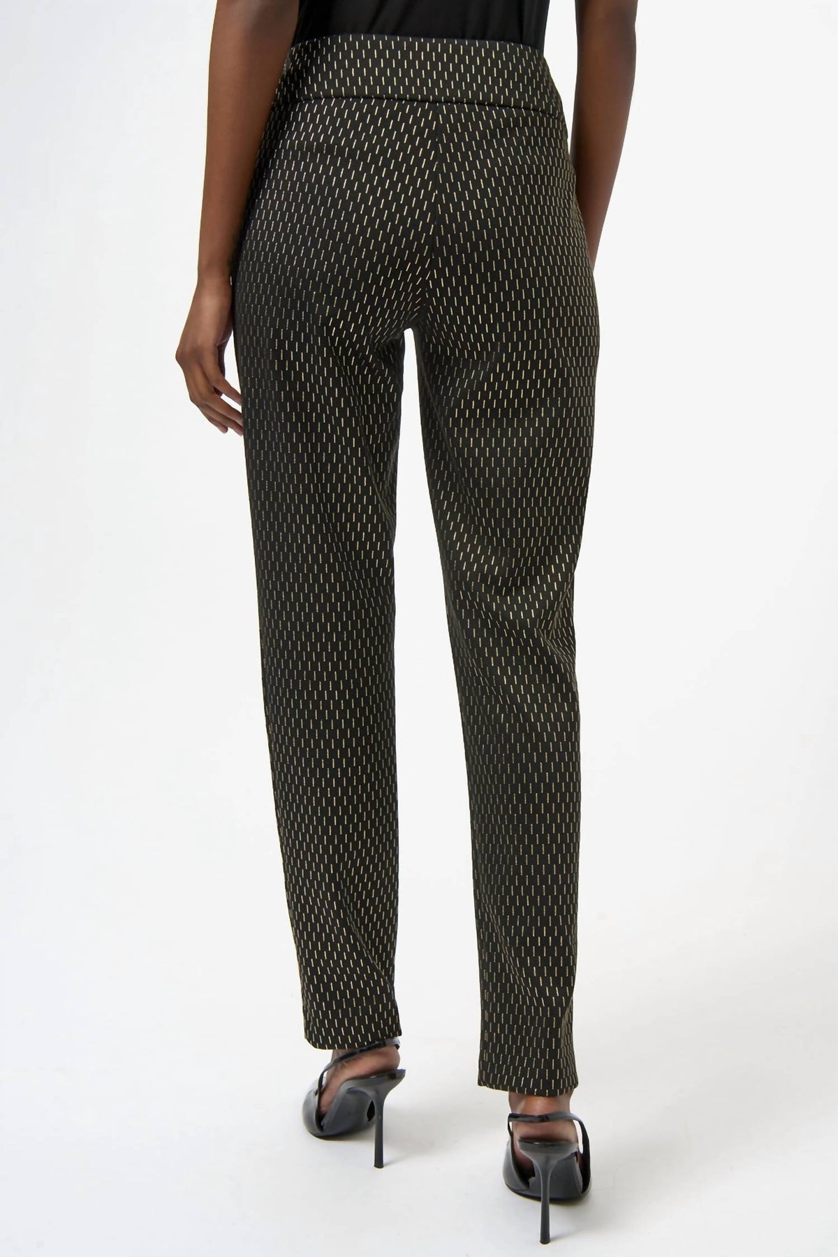 Joseph Ribkoff - Slim Formal Geometric Trousers
