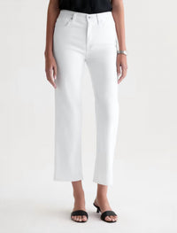 Ag Jeans - Brinley Mid Rise Straight Leg Crop Jeans