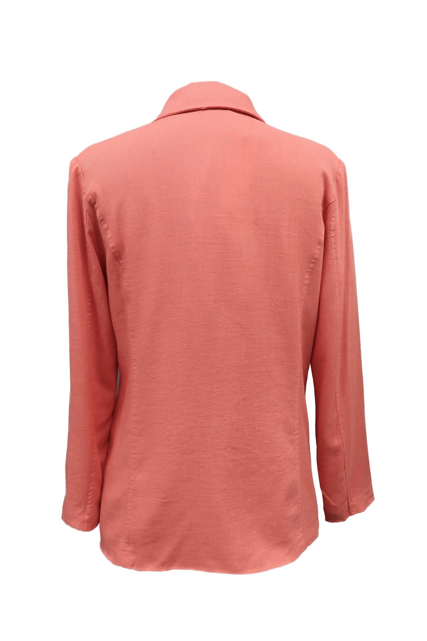Paparazzi - Women's Linen Blend Classic Lined Blazer