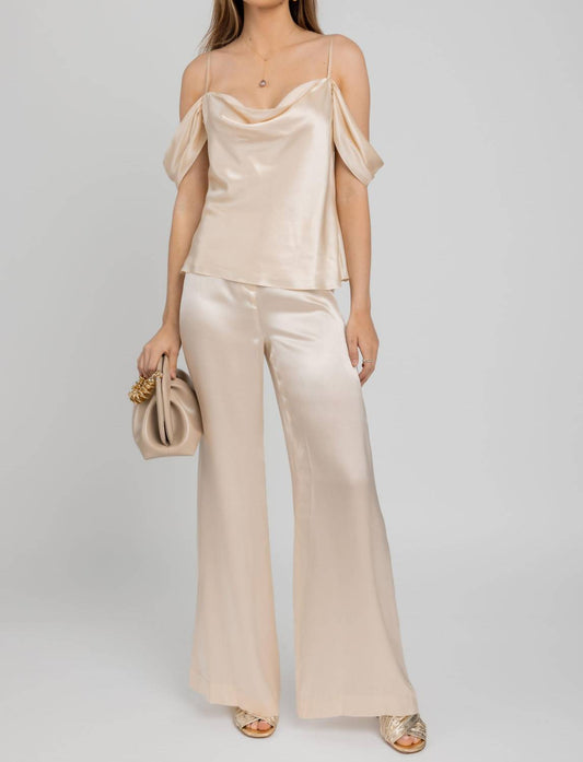 L'Agence - Ellington Draped Sleeve Camisole
