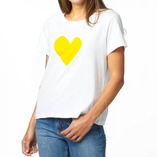 Kerri Rosenthal - Suke Imperfect Heart Tee Top