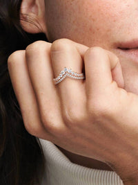 Pandora - Women's Princess Wishbone Ring